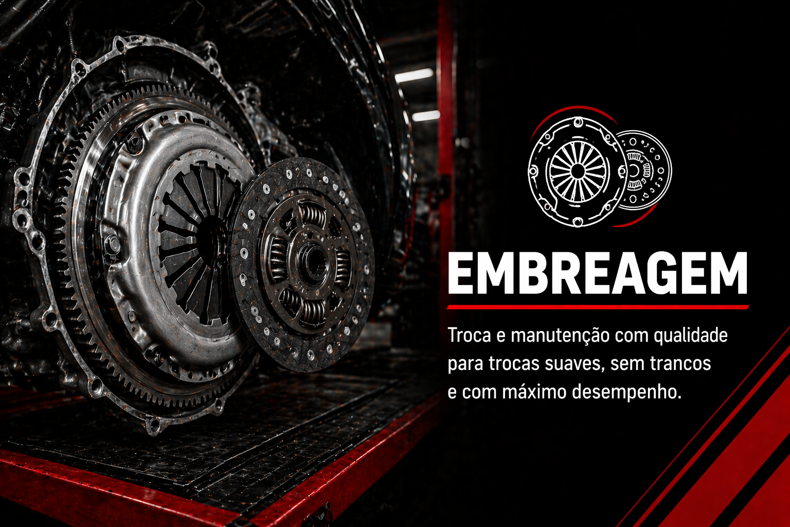Serviço de embreagem