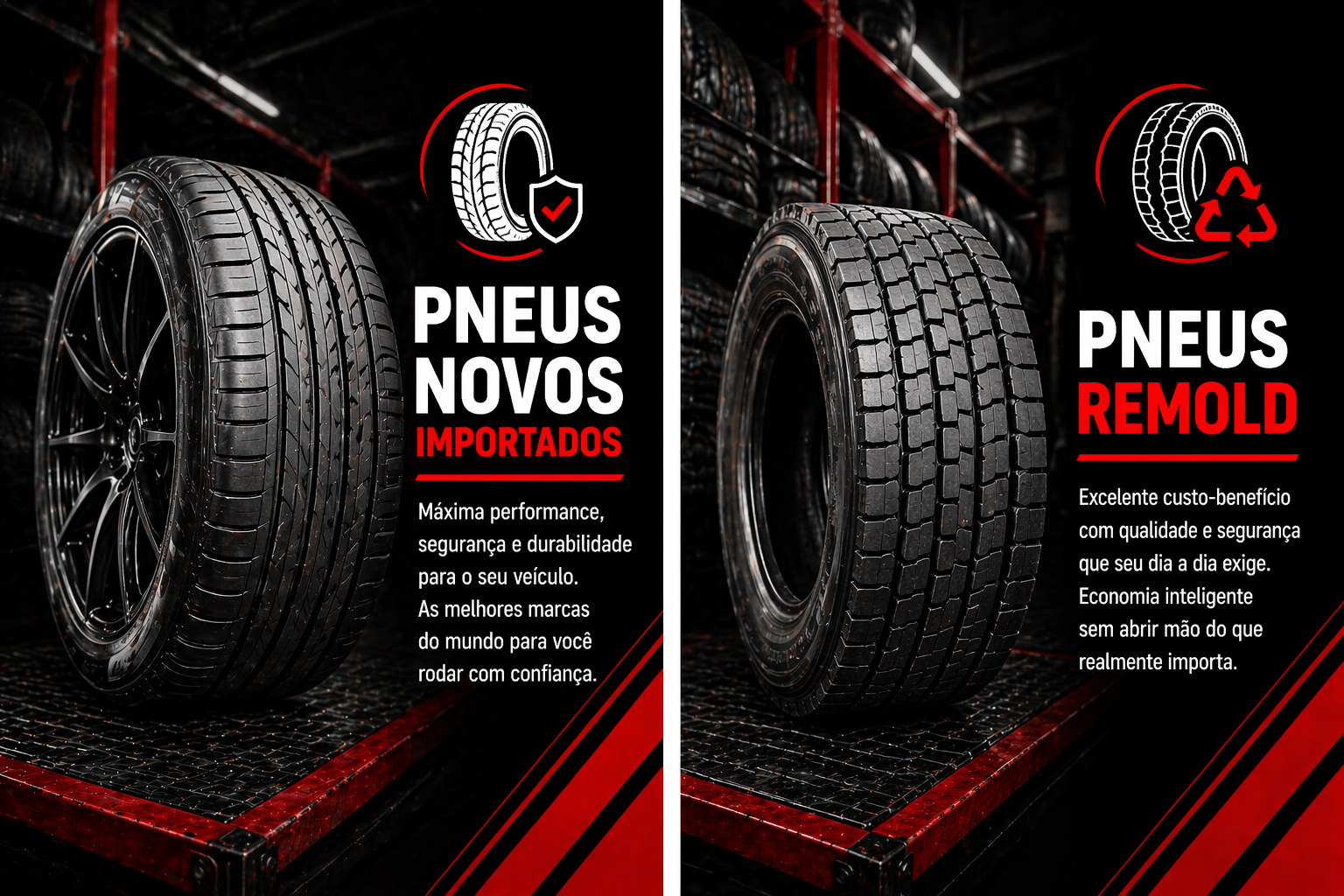 Serviço de pneus